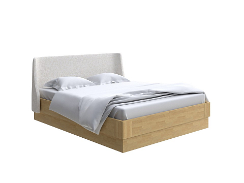Кровать 140х190 Lagom Side Wood с подъемным механизмом - Кровать со встроенным ПМ механизмом. 