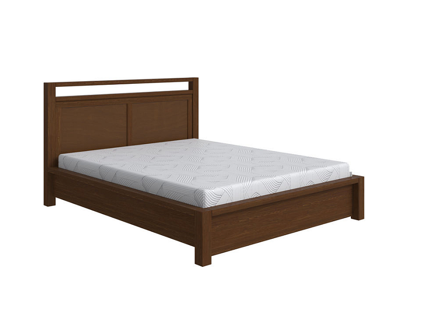 Кровать Fiord с подъемным механизмом 160x190 Массив (сосна) Масло-воск Natura - Кровать из массива с подъемным механизмом