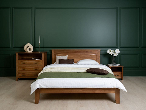 Кровать 140х190 Marselle-тахта - Деревянная кровать со встроенным основанием