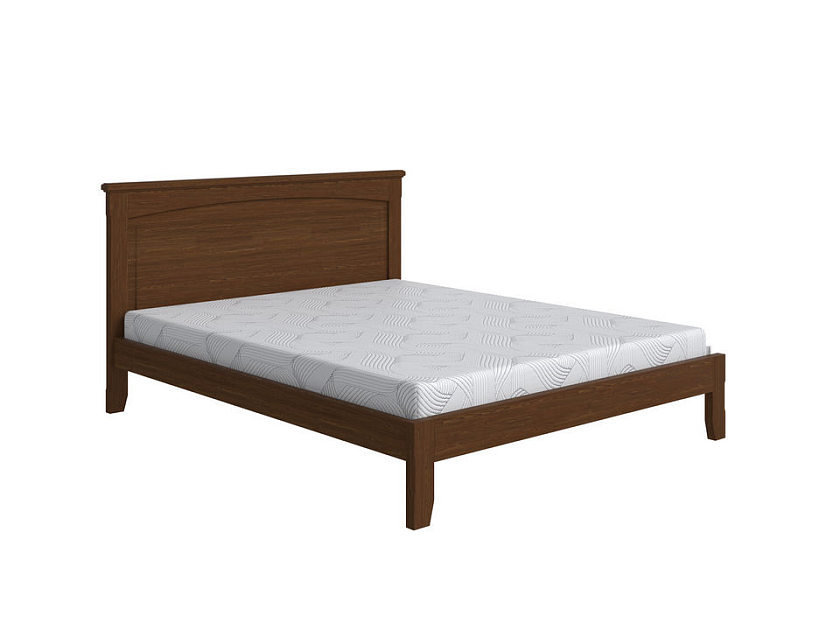 Кровать Marselle-тахта 160x190 Массив (сосна) Мокко - Деревянная кровать со встроенным основанием